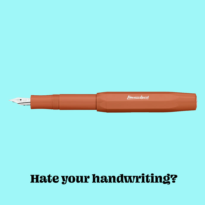 Hate Your Handwriting?