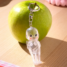 Load image into Gallery viewer, Clear Keychain - Kewpie