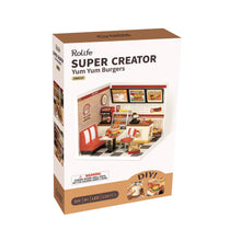 Load image into Gallery viewer, DIY Miniature House Kit: Yum Yum Burgers - Tigertree