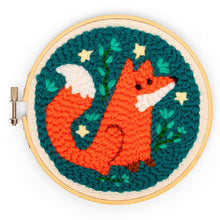 Load image into Gallery viewer, Fox Punch Needle Kit - Tigertree