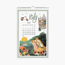 Load image into Gallery viewer, 2026 World Travel Wall Calendar - Tigertree