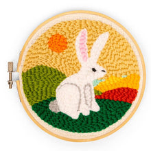 Load image into Gallery viewer, Hare Punch Needle Kit - Tigertree