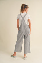 Load image into Gallery viewer, Susannah Linen Stripe Jumpsuit - Tigertree
