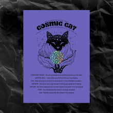 Load image into Gallery viewer, Cosmic Cat Scratch Off Fortune Card - Tigertree