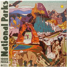 Load image into Gallery viewer, National Parks Collage 1000pc Puzzle