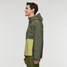 Load image into Gallery viewer, Cielo Rain Jacket - Fatigue and Lemongrass - Tigertree