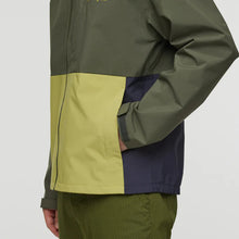 Load image into Gallery viewer, Cielo Rain Jacket - Fatigue and Lemongrass - Tigertree
