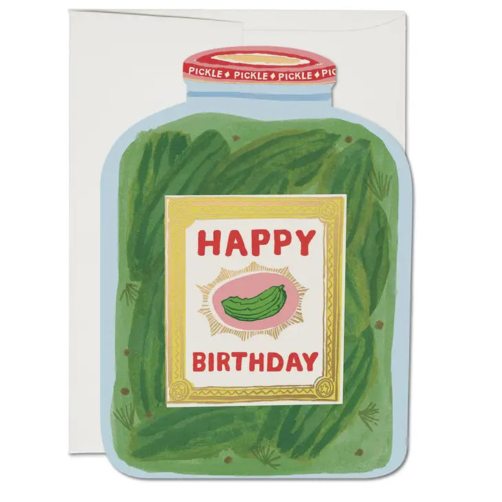 Pickle Birthday Card - Tigertree