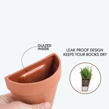Load image into Gallery viewer, Plant Pot Bookends - Tigertree