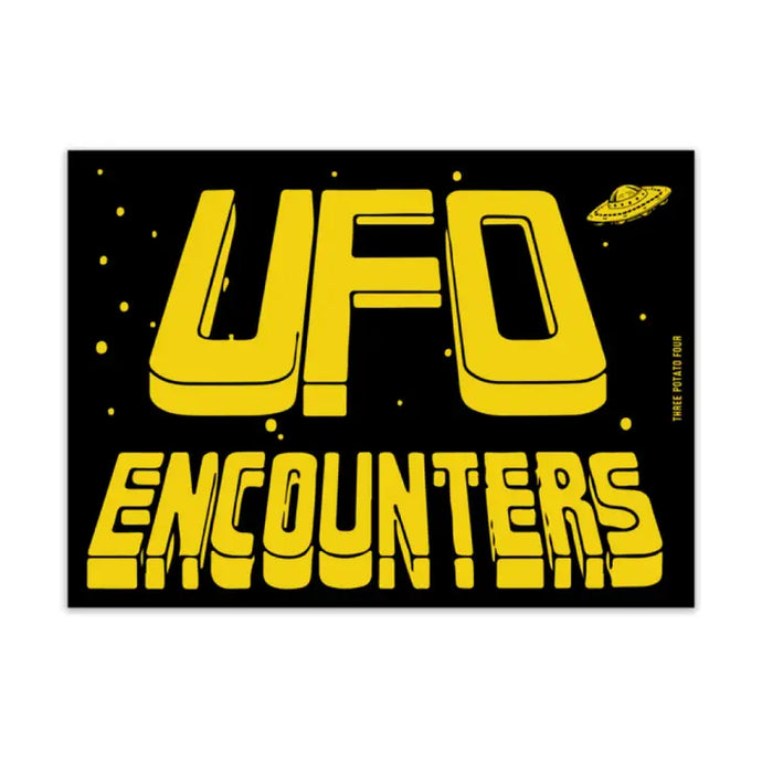 UFO Sticker - Tigertree