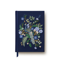 Load image into Gallery viewer, Peacock Embroidered Journal - Tigertree