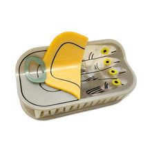 Load image into Gallery viewer, Large Tinned Fish Hair Claw Clip