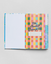 Load image into Gallery viewer, 12 Month Classic Planner - Blue Tile Floral