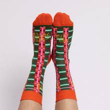 Load image into Gallery viewer, So Freaking Merry - Large Crew Socks