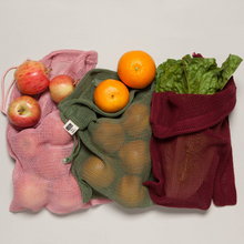 Load image into Gallery viewer, Produce Bags Set of 3 Marine Le Marche