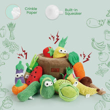 Load image into Gallery viewer, Grocery Bag Dog Squeaky Toy 15 pc