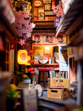 Load image into Gallery viewer, DIY Book Nook Kit- Sakura Wine Alley - Tigertree