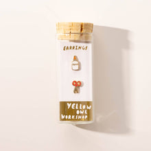 Load image into Gallery viewer, Paste and Scissors Earrings - Tigertree