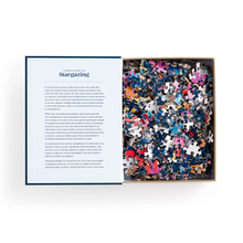 Load image into Gallery viewer, Constellations 101: Stargazing 500 Piece Book Puzzle