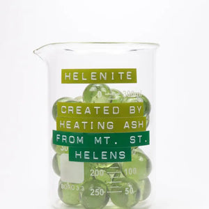 Helenite Glass Ball - Tigertree