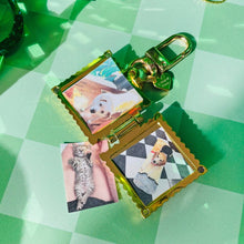 Load image into Gallery viewer, Ravioli Locket Keychain - Tigertree