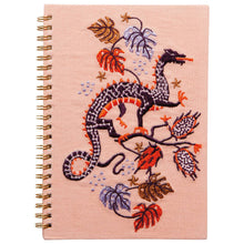 Load image into Gallery viewer, Ember Embroidered Notebook - Tigertree