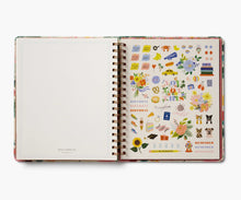 Load image into Gallery viewer, 2026 Dahlia 17-Month Academic Hardcover Spiral Planner - Tigertree