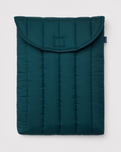 Load image into Gallery viewer, Puffy Laptop Sleeve 16" - Deep Sea - Tigertree