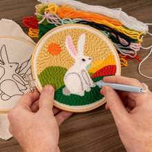 Load image into Gallery viewer, Hare Punch Needle Kit - Tigertree