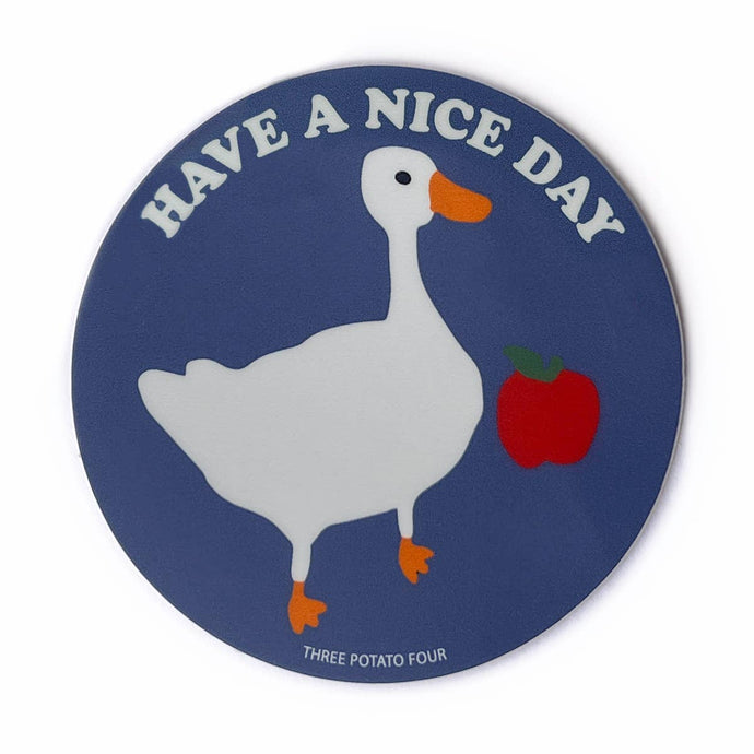 Goose Nice Day Sticker - Tigertree
