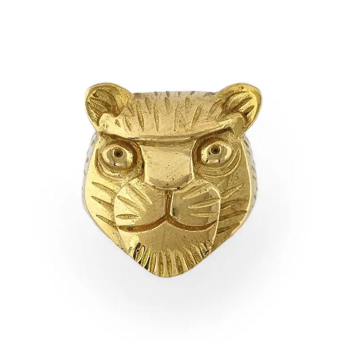 Lion Brass Ring - Tigertree