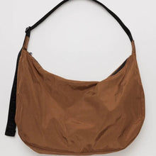 Load image into Gallery viewer, Large Nylon Crescent Bag - Brown - Tigertree
