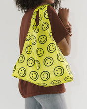 Load image into Gallery viewer, Standard Baggu - Yellow Happy - Tigertree
