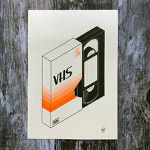 Load image into Gallery viewer, VHS Risograph - Tigertree
