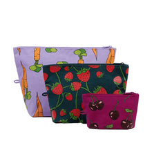 Load image into Gallery viewer, Go Pouch Set - Carrots and Berries - Tigertree
