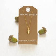Load image into Gallery viewer, Acorn Necklace