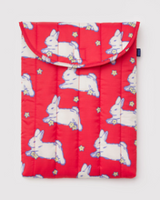 Load image into Gallery viewer, Puffy Laptop Sleeve 16" - Bunnies - Tigertree