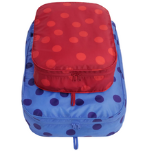 Load image into Gallery viewer, Large Packing Cube Set - Polka Dot Mix