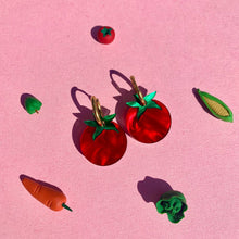 Load image into Gallery viewer, Tiny Tomato Earrings - Tigertree