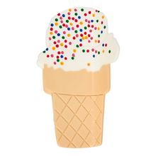 Load image into Gallery viewer, Large Sprinkle Ice Cream Hair Claw Clip