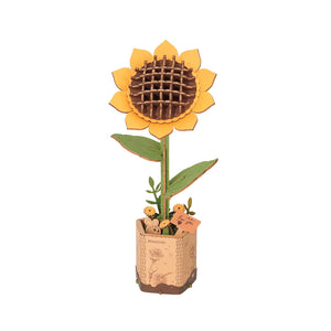3D Wooden Flower Puzzles - Tigertree