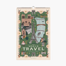 Load image into Gallery viewer, 2026 World Travel Wall Calendar - Tigertree
