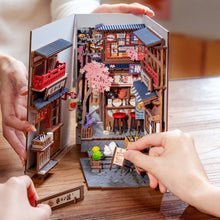 Load image into Gallery viewer, DIY Book Nook Kit- Sakura Wine Alley - Tigertree