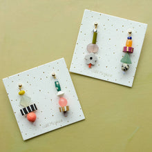 Load image into Gallery viewer, Hey Day Mix & Match Beaded Earrings - Tigertree