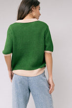 Load image into Gallery viewer, Brooke Two Tone Knit Top - Tigertree

