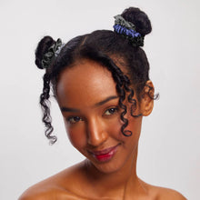 Load image into Gallery viewer, Petite Satin Scrunchies Set of 5- Midnight - Tigertree
