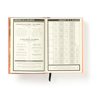 Part-Time Adult Undated Daily Planner - Tigertree