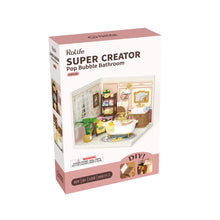 Load image into Gallery viewer, DIY Mini House Kit: Pop Bubble Bathroom - Tigertree