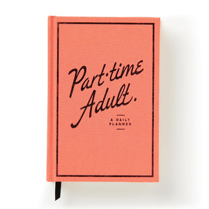 Part-Time Adult Undated Daily Planner - Tigertree