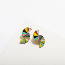 Load image into Gallery viewer, Rhimes Post Earrings - Tigertree
